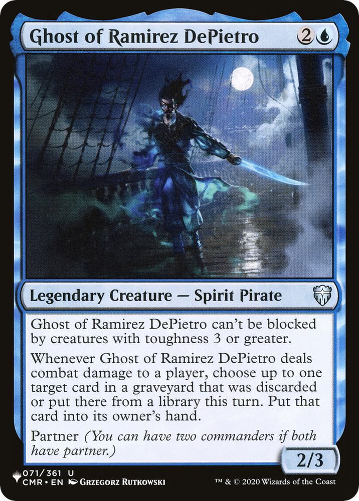 Ghost of Ramirez DePietro (071/361) [The List]