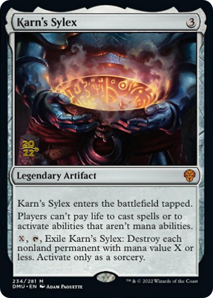 Karn's Sylex (234) [Prerelease Cards]
