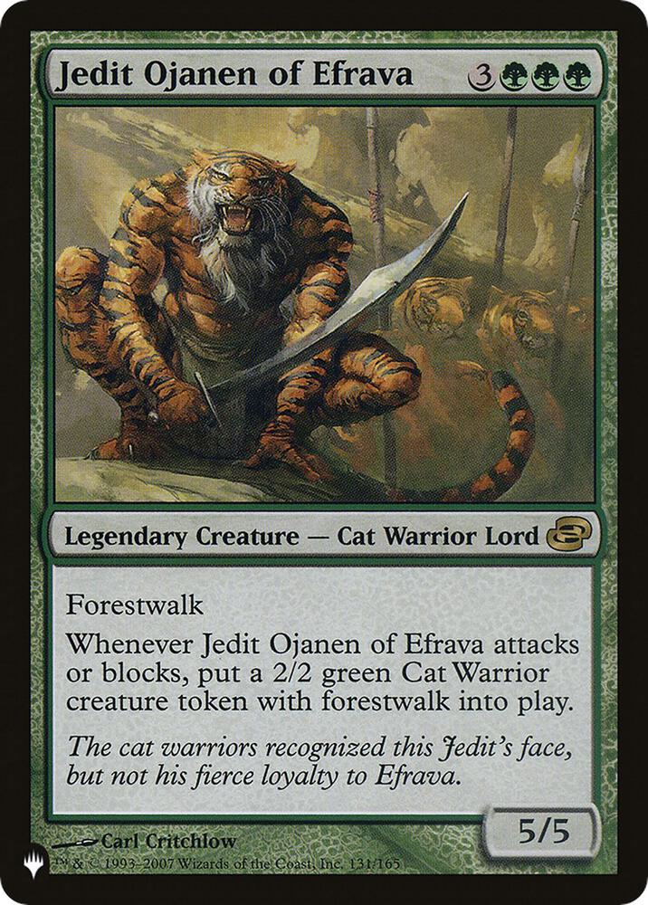 Jedit Ojanen of Efrava (131/165) [The List]