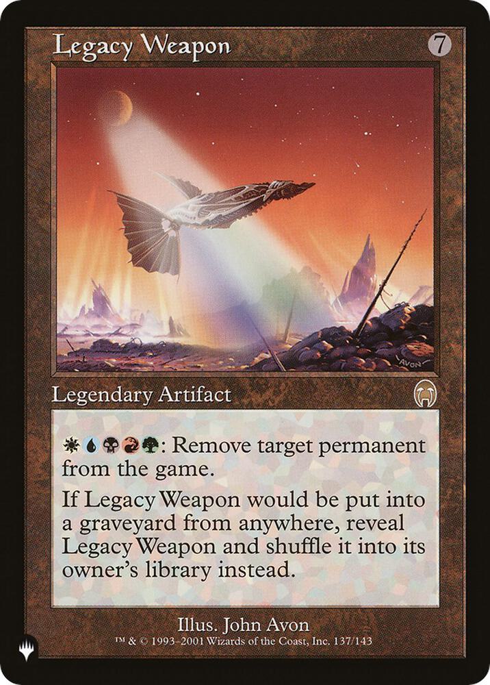 Legacy Weapon (137/143) [The List]