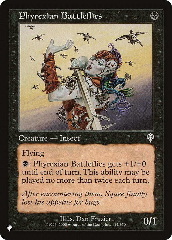 Phyrexian Battleflies (114/350) [The List]