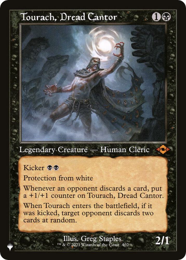 Tourach, Dread Cantor (Retro Frame) (402/303) [The List]
