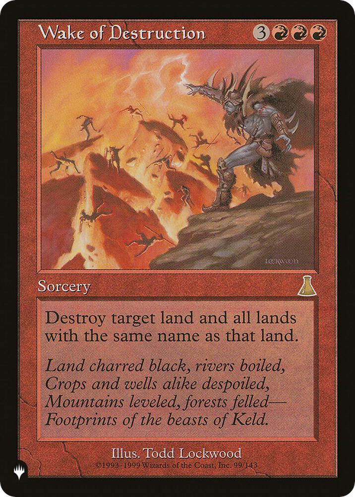 Wake of Destruction (99/143) [The List]