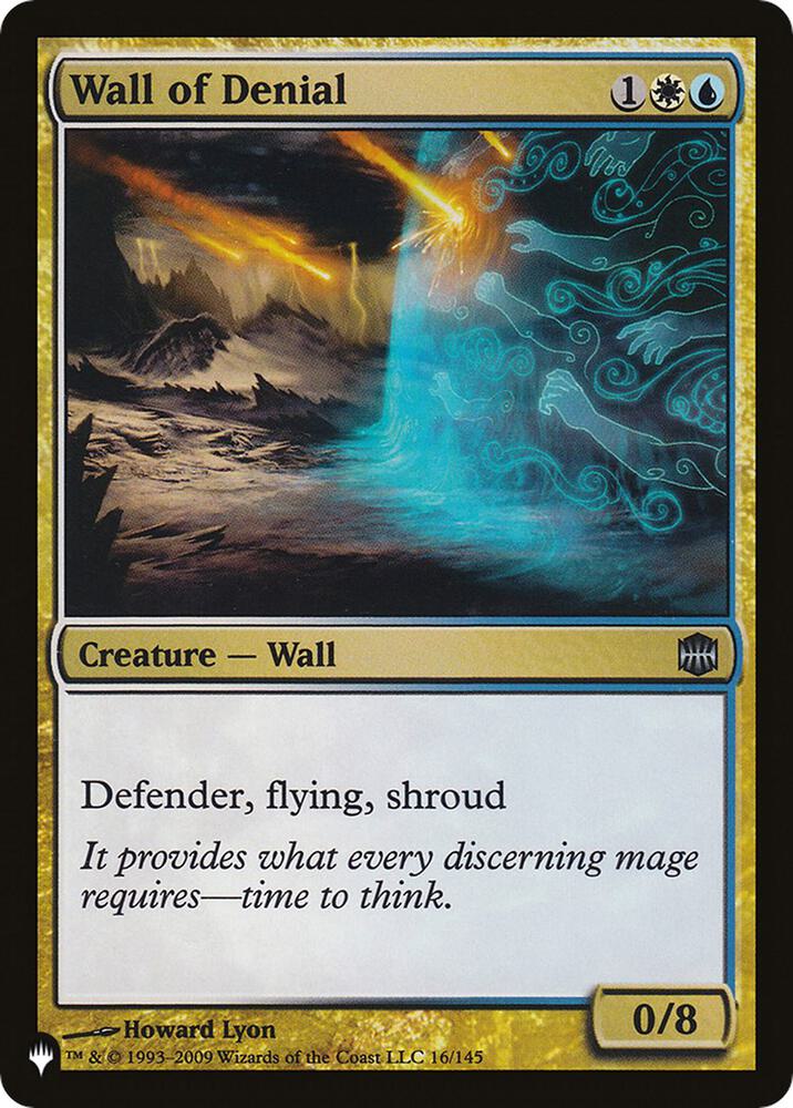 Wall of Denial (16/145) [The List]