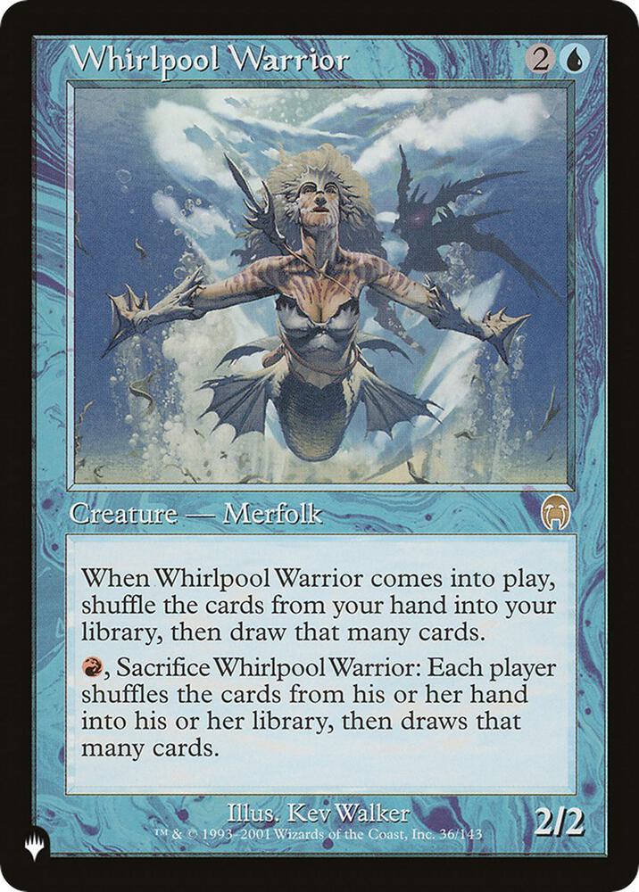 Whirlpool Warrior (36/143) [The List]
