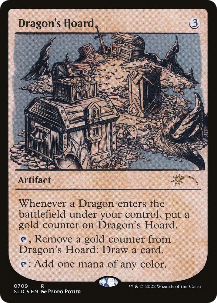 Dragon's Hoard (Showcase) (709) [Secret Lair Drop] [Showcase]