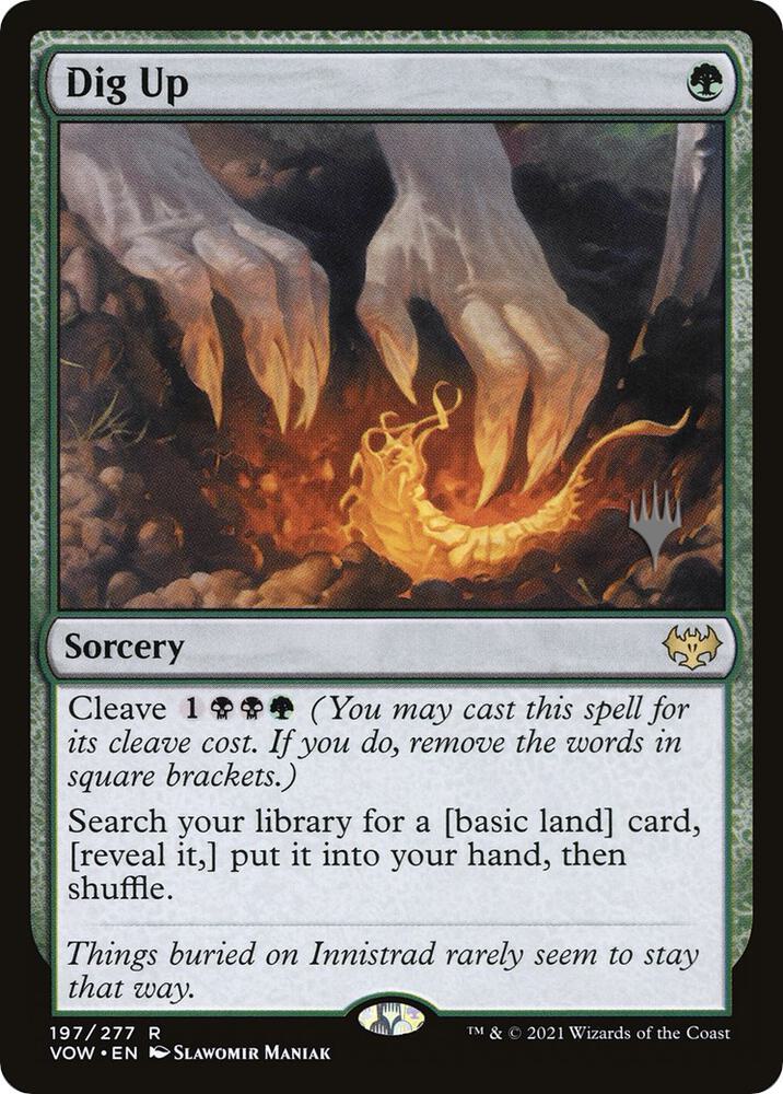 Dig Up (197) [Dominaria United Promos]