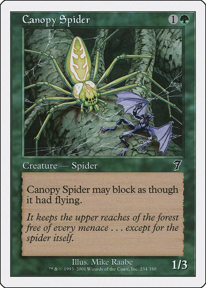 Canopy Spider (234) [Seventh Edition]