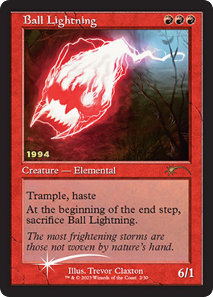 Ball Lightning (2) [30th Anniversary Promos]