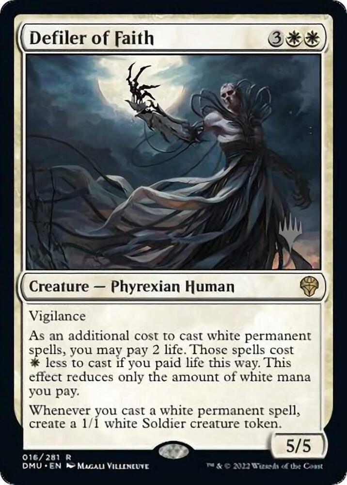 Defiler of Faith (16) [Dominaria United Promos]