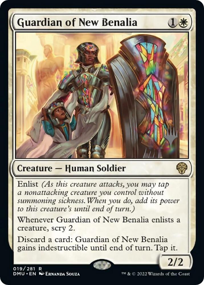 Guardian of New Benalia (19) [Dominaria United Promos]