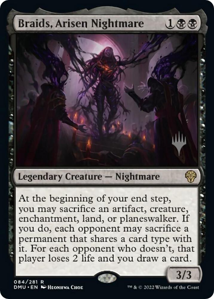 Braids, Arisen Nightmare (84) [Dominaria United Promos]