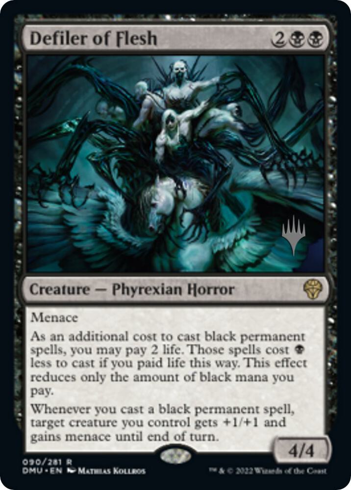 Defiler of Flesh (90) [Dominaria United Promos]