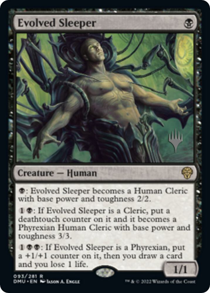 Evolved Sleeper (93) [Dominaria United Promos]
