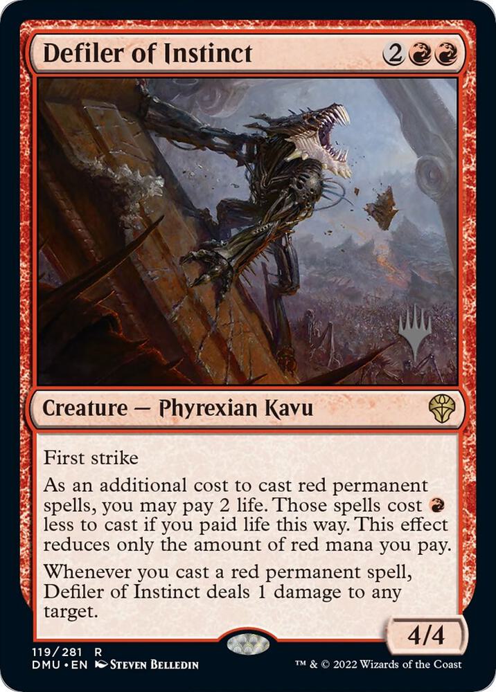 Defiler of Instinct (119) [Dominaria United Promos]