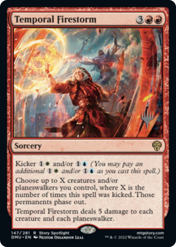 Temporal Firestorm (147) [Dominaria United Promos]