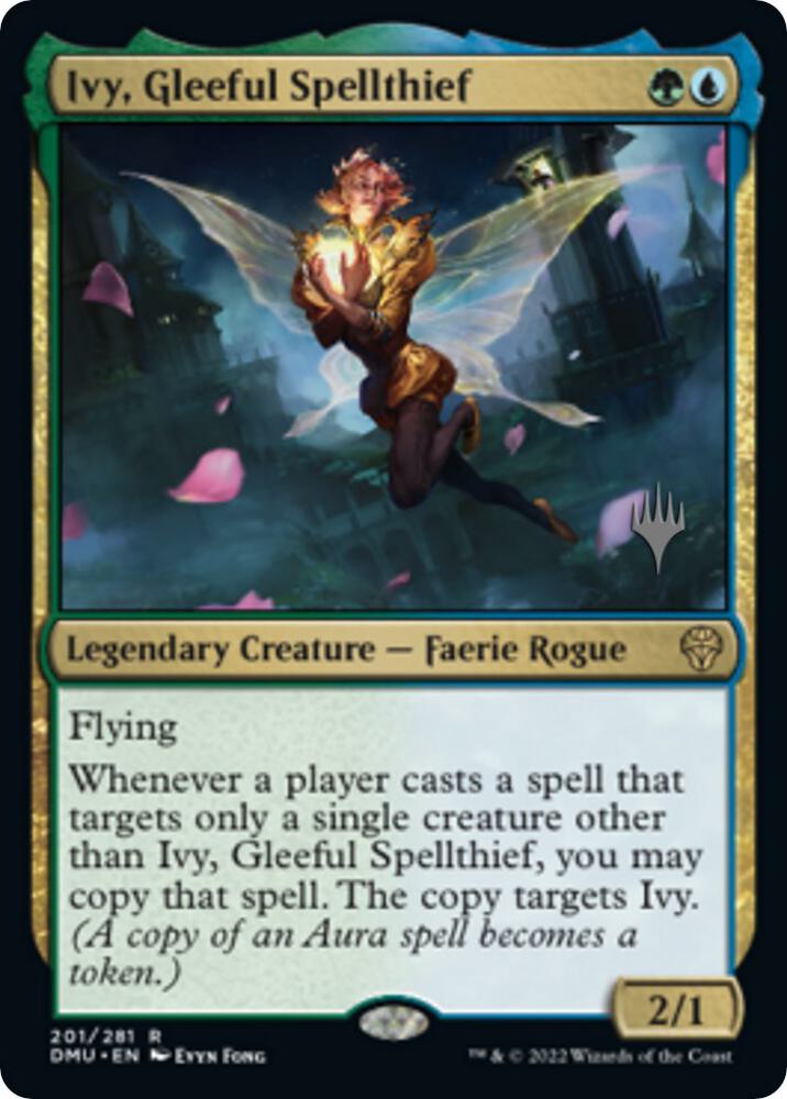 Ivy, Gleeful Spellthief (201) [Dominaria United Promos]