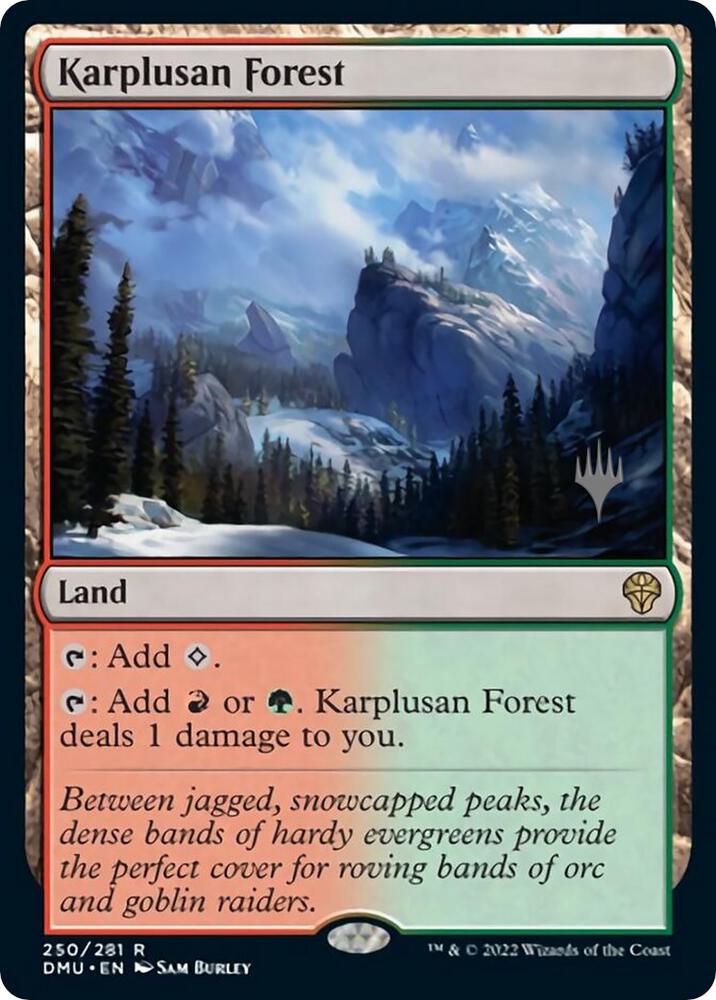 Karplusan Forest (250) [Dominaria United Promos]