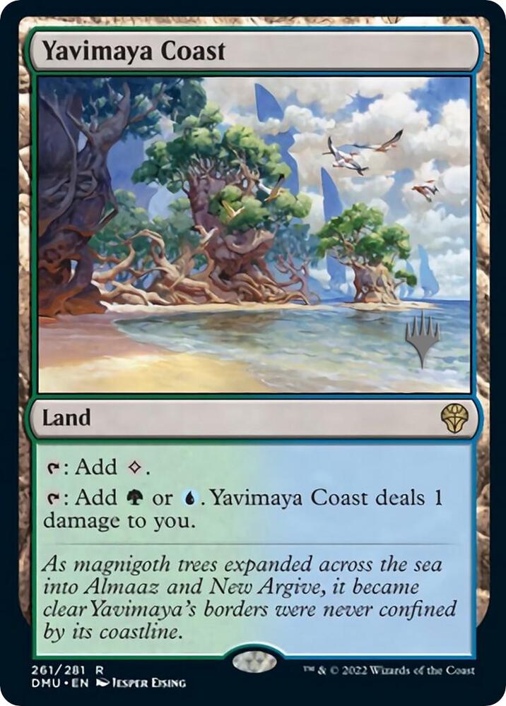 Yavimaya Coast (261) [Dominaria United Promos]
