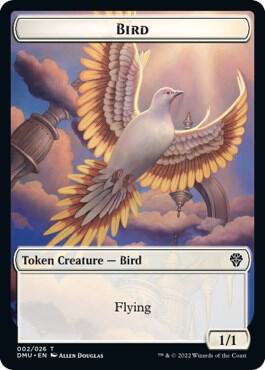 Bird (002) // Beast Double-Sided Token (2 // 16) [Dominaria United]
