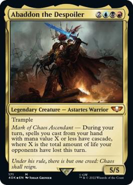 Abaddon the Despoiler (171) [Warhammer 40,000 Commander]