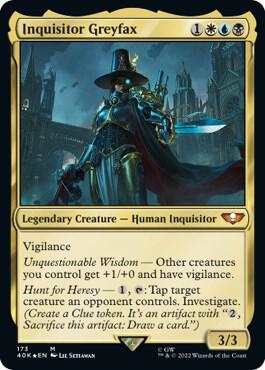 Inquisitor Greyfax (173) [Warhammer 40,000 Commander]