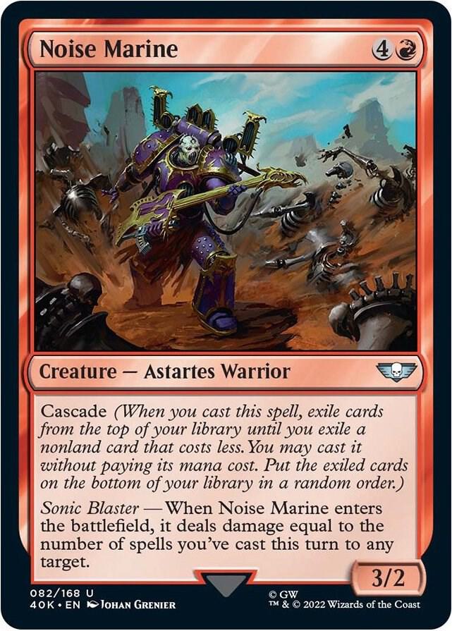 Noise Marine (82) [Warhammer 40,000 Commander]