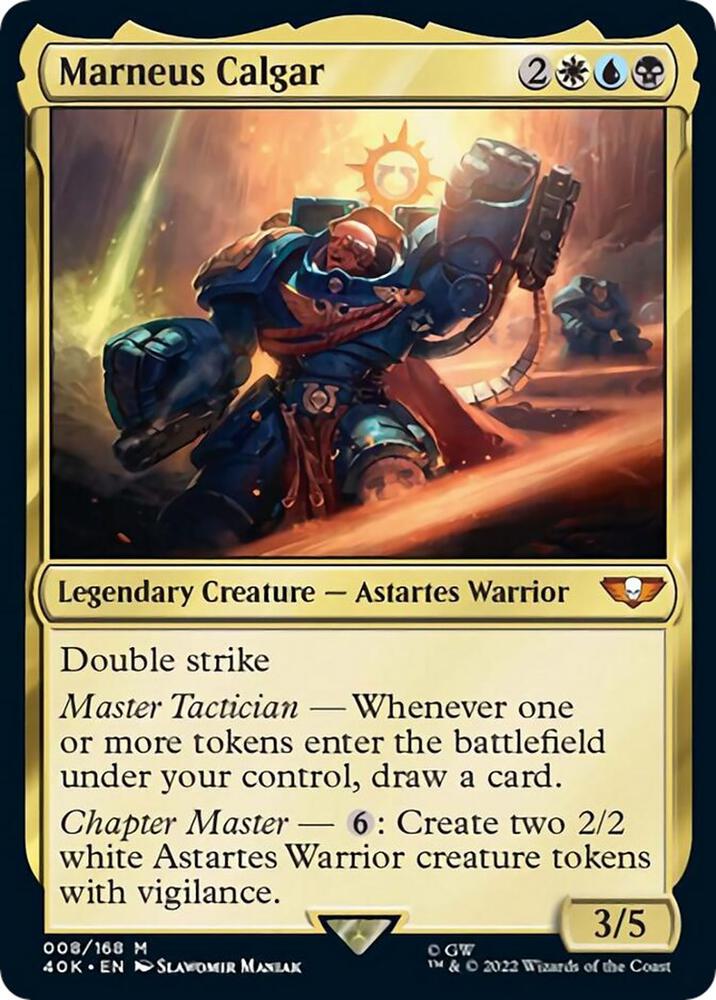 Marneus Calgar (Surge Foil) (8) [Warhammer 40,000 Commander]
