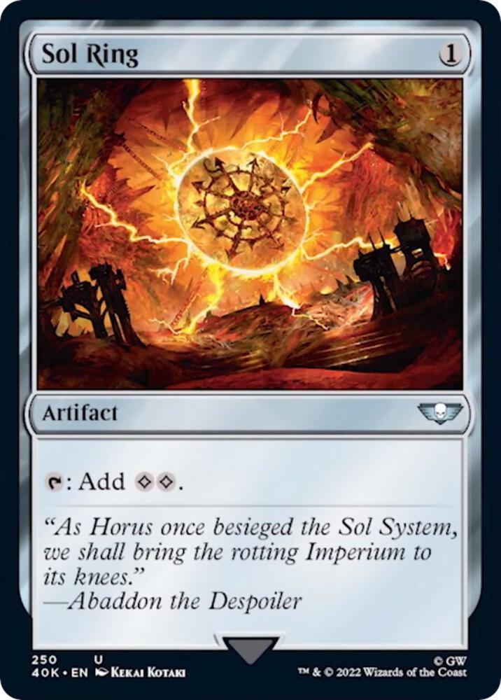Sol Ring (250) [Warhammer 40,000 Commander]