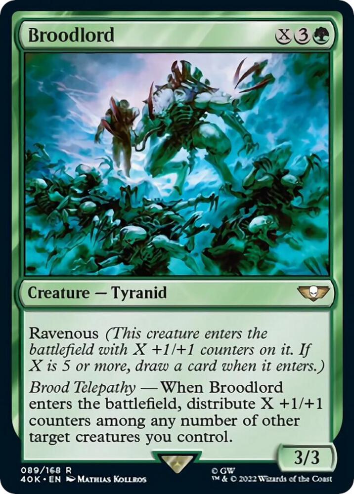 Broodlord (Surge Foil) (89) [Warhammer 40,000 Commander]