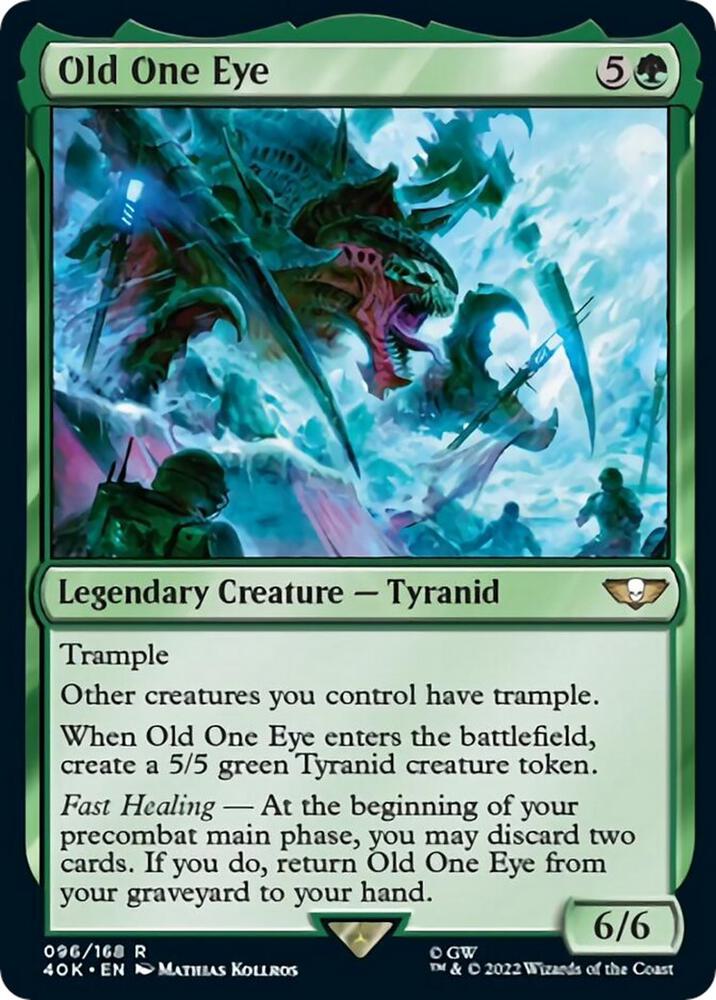 Old One Eye (Surge Foil) (96) [Warhammer 40,000 Commander]