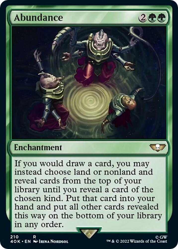 Abundance (210) [Warhammer 40,000 Commander]