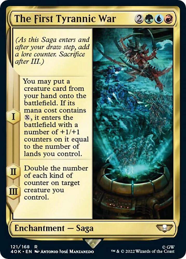 The First Tyrannic War (Surge Foil) (121) [Warhammer 40,000 Commander]