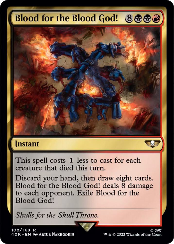 Blood for the Blood God! (108) [Warhammer 40,000 Commander]