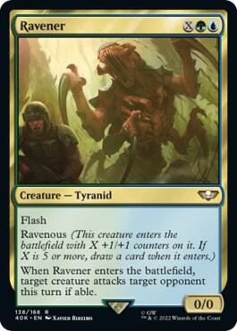 Ravener (Surge Foil) (138) [Warhammer 40,000 Commander]