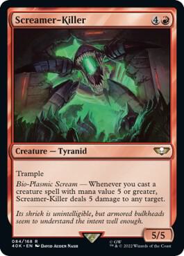 Screamer-Killer (Surge Foil) (84) [Warhammer 40,000 Commander]