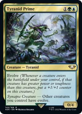 Tyranid Prime (Surge Foil) (145) [Warhammer 40,000 Commander]