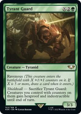 Tyrant Guard (Surge Foil) (103) [Warhammer 40,000 Commander]