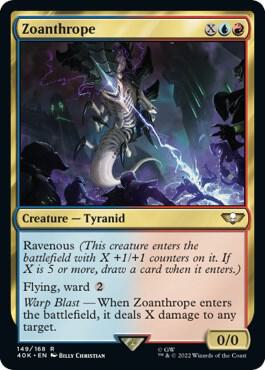 Zoanthrope (Surge Foil) (149) [Warhammer 40,000 Commander]