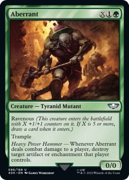 Aberrant (Surge Foil) (86) [Warhammer 40,000 Commander]
