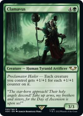 Clamavus (Surge Foil) (90) [Warhammer 40,000 Commander]