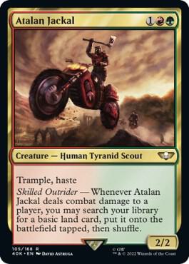 Atalan Jackal (Surge Foil) (105) [Warhammer 40,000 Commander]