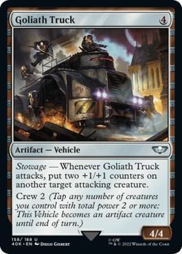 Goliath Truck (Surge Foil) (158) [Warhammer 40,000 Commander]