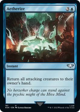 Aetherize (Surge Foil) (191) [Warhammer 40,000 Commander]