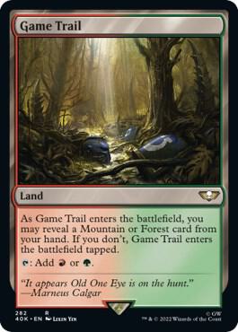 Game Trail (Surge Foil) (282) [Warhammer 40,000 Commander]