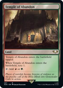 Temple of Abandon (297) [Warhammer 40,000 Commander]