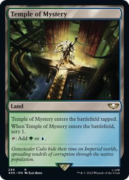 Temple of Mystery (Surge Foil) (299) [Warhammer 40,000 Commander]