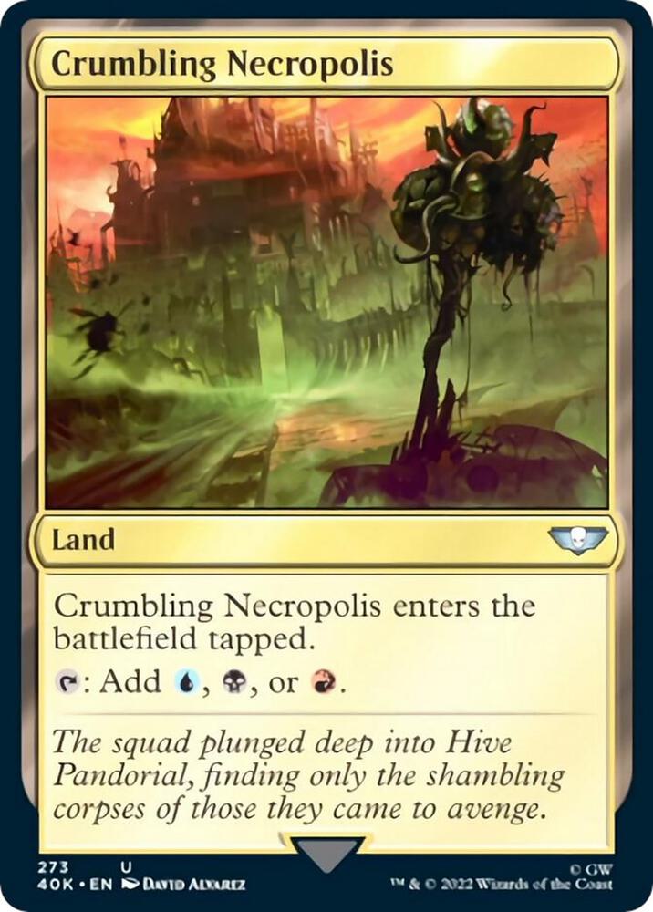 Crumbling Necropolis (273) [Warhammer 40,000 Commander]