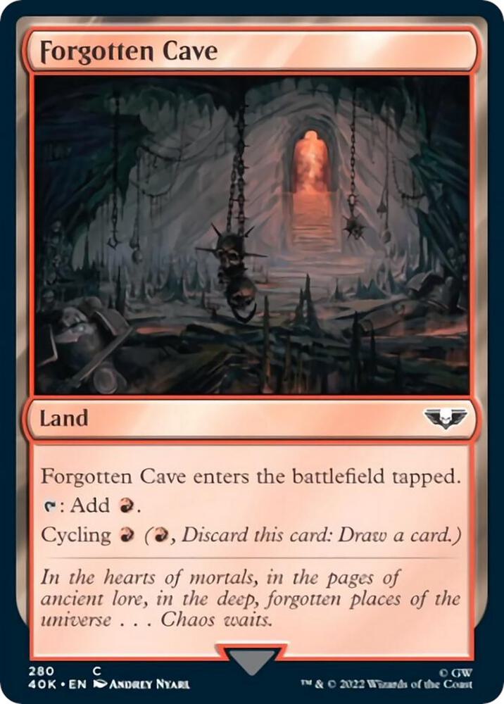 Forgotten Cave (280) [Warhammer 40,000 Commander]
