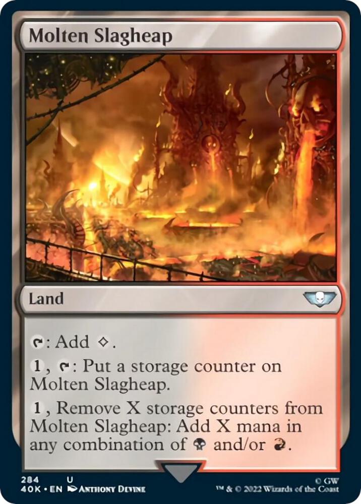 Molten Slagheap (284) [Warhammer 40,000 Commander]
